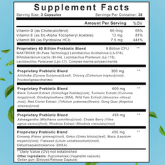 True Spring Eve Balance night scene, supports calmer nights during menopause.