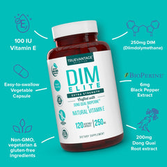 Truevantage DIM capsules for easy daily routine.