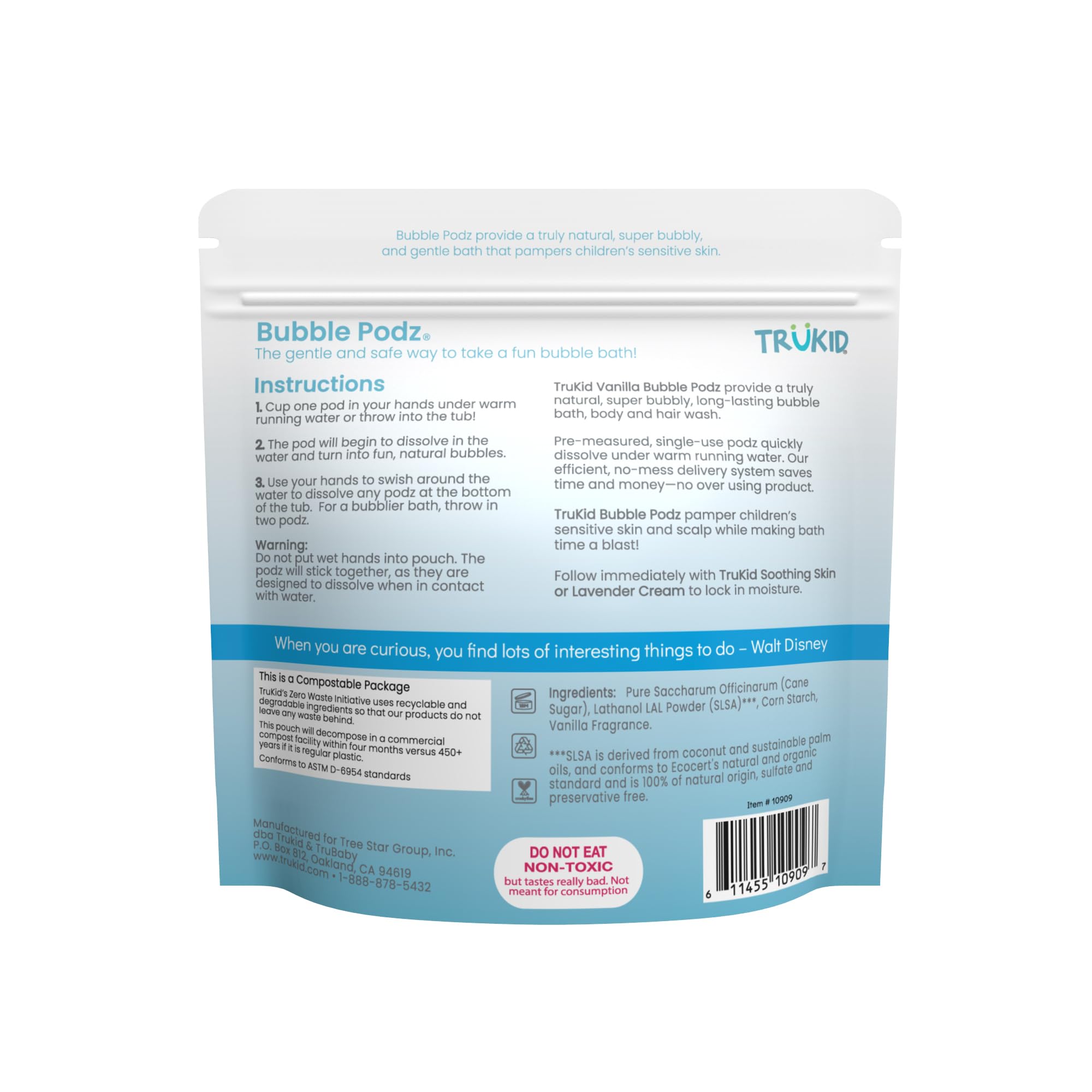 TruKid Bubble Podz make bath time fun for toddlers and babies.