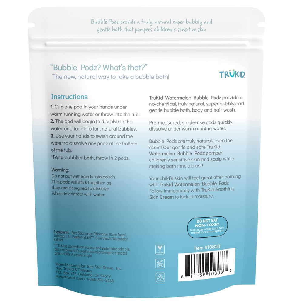 TruKid Bubble Podz family-friendly bath time with kids.