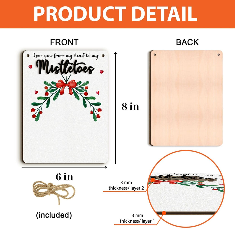TRUMPETIC Baby footprint ink pad included for holiday art.
