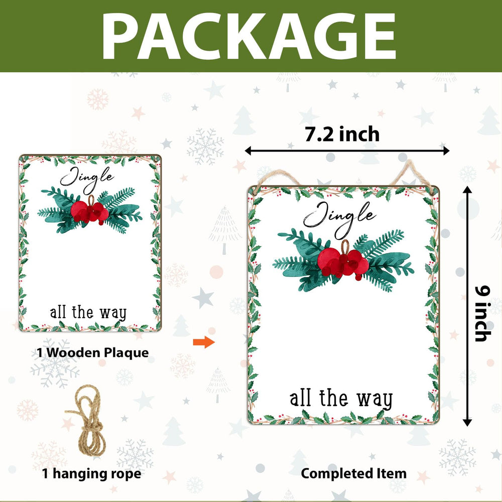 TRUMPETIC Baby photo prop sign—ideal backdrop for first-year holiday photos.