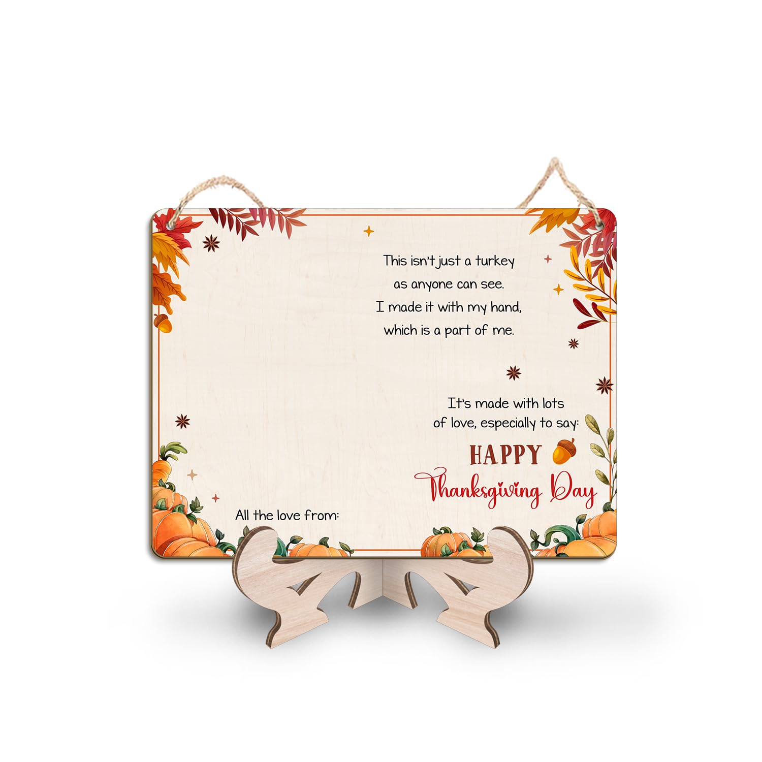 TRUMPETIC creative craft supplies package supports at-home Thanksgiving decorations and learning.