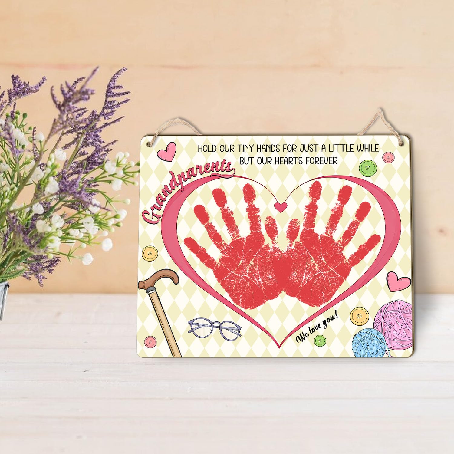 TRUMPETIC DIY Handprint Instructions clear steps for a keepsake craft