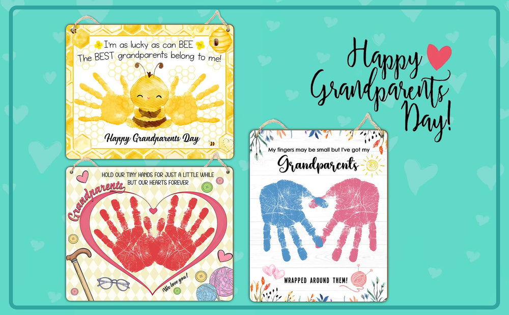 TRUMPETETIC Grandparents Day Nursery Decor heartwarming family display