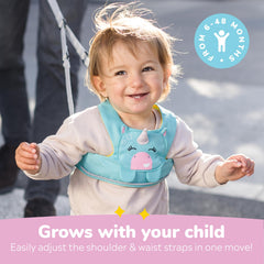 Trunki Toddler Leash features breathable mesh for all-day comfort.