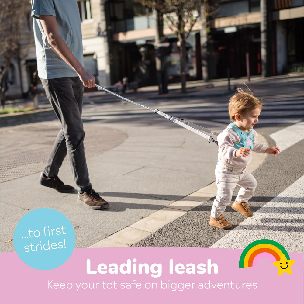 Trunki Toddler Leash easy-care fabric simplifies washing after outings.