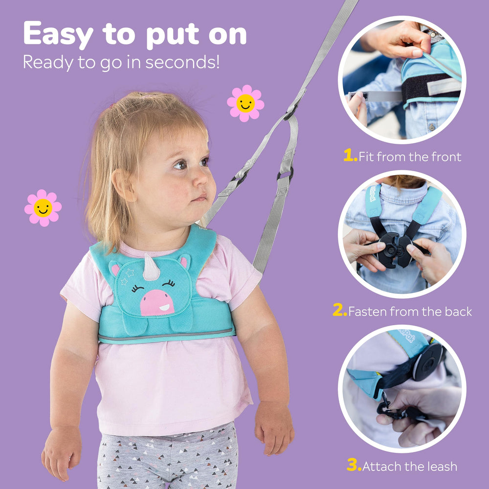 Trunki Toddler Leash training-to-leading mode supports early steps and adventures.