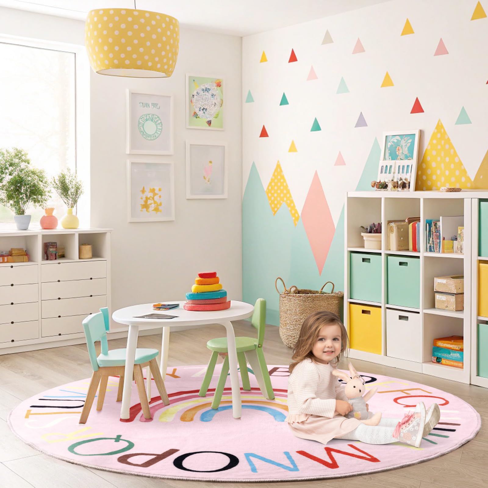Truqual gift nursery rug—perfect birthday or holiday surprise for little ones.