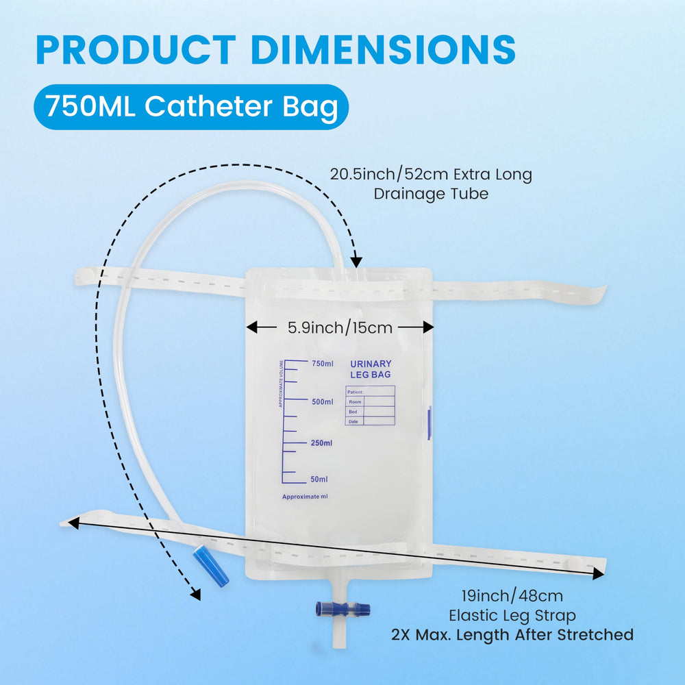 TrustKare 25.4 oz capacity bag close-up, offering ample all-day storage.