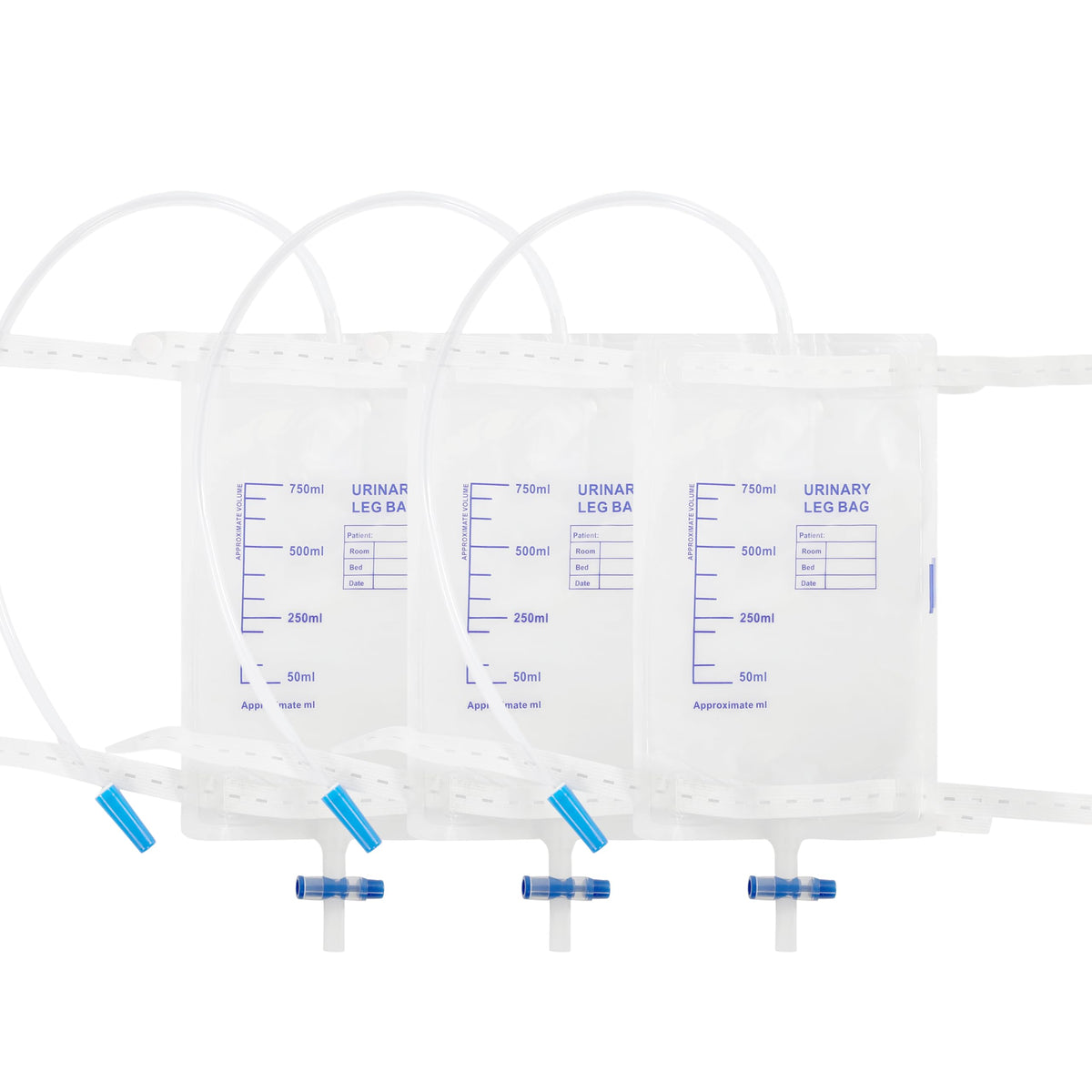 TrustKare Easy-Tap leg bag with quick-drain tap for mess-free disposal.
