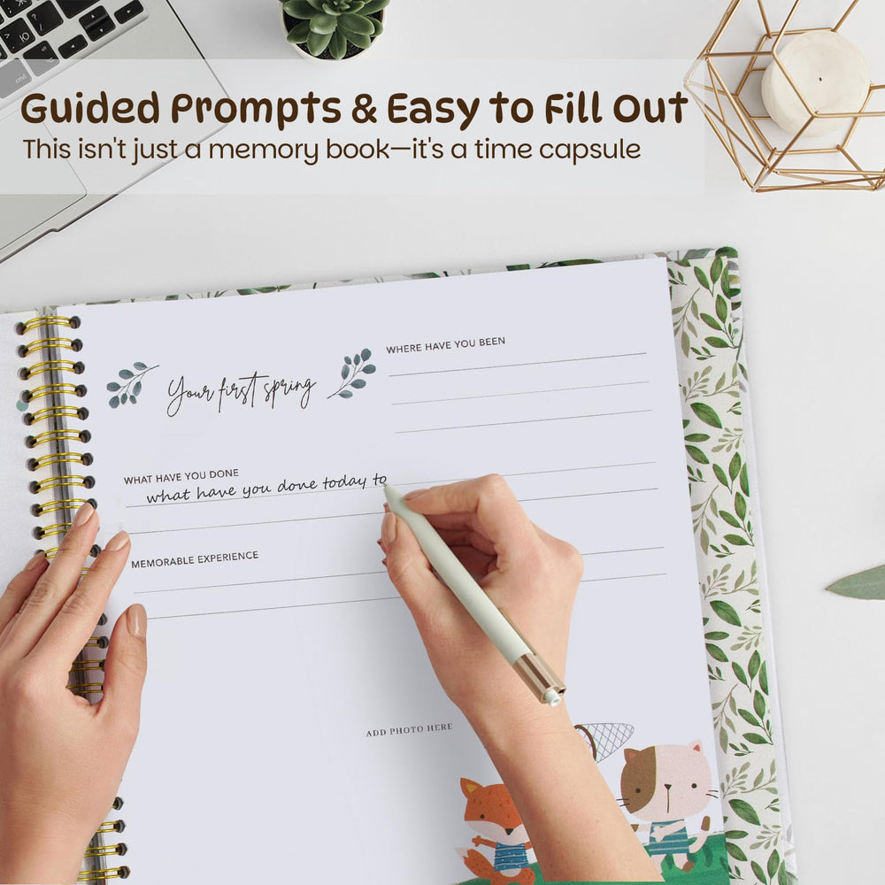 Trustnice 118 guided pages for milestones and memories.