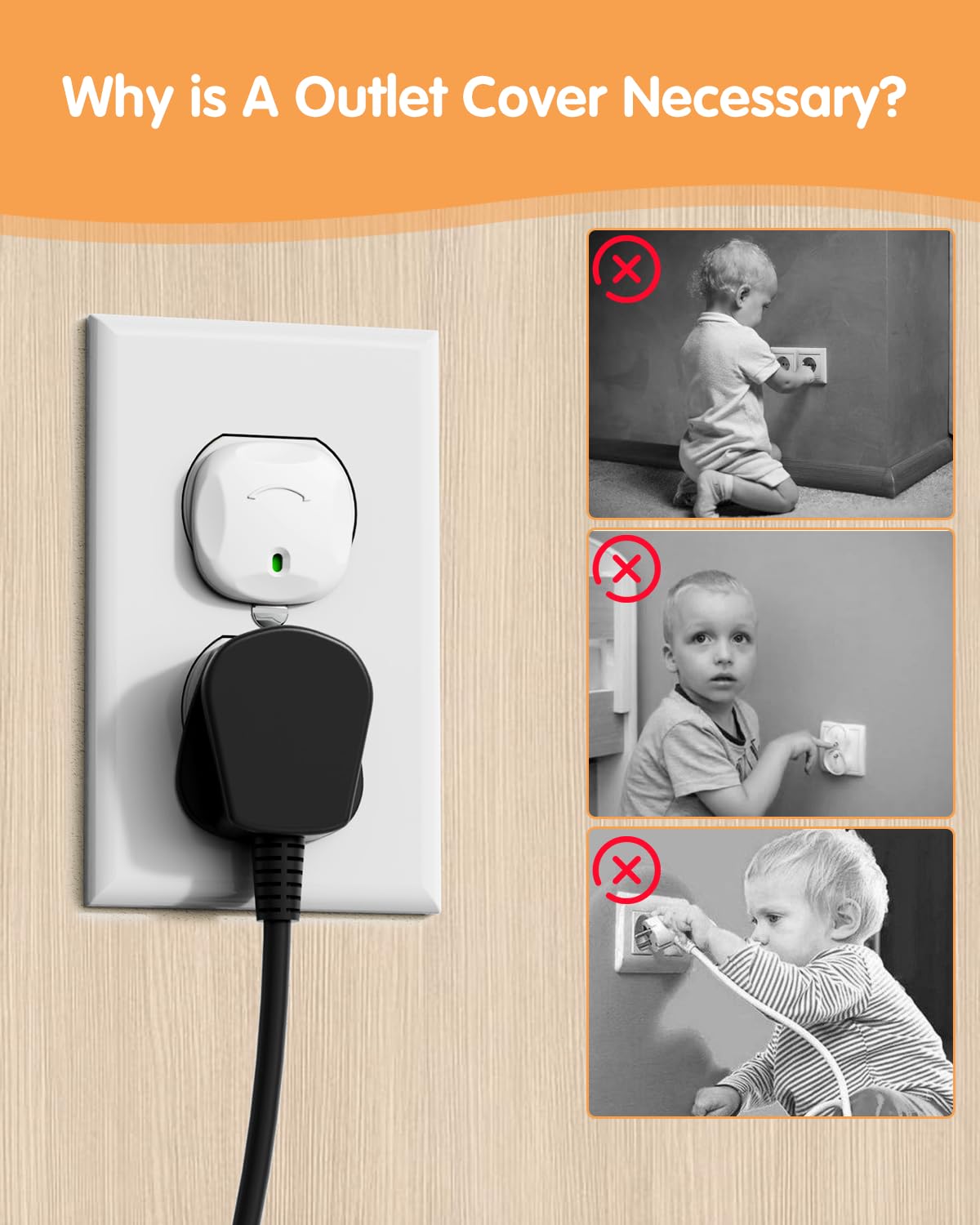 TrusTot fits most 3-prong US outlets