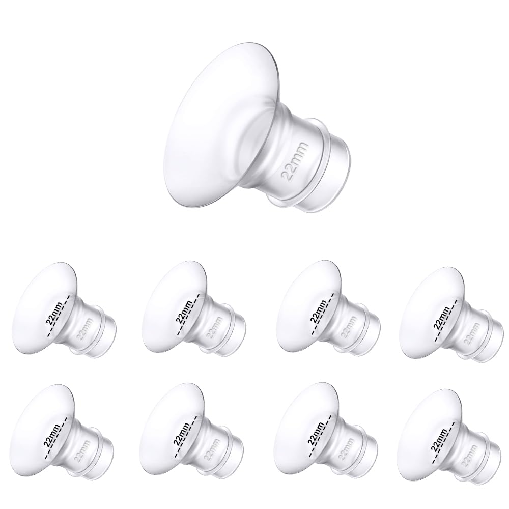 Trymall 22mm flange insert with Medela shield for a comfortable fit.