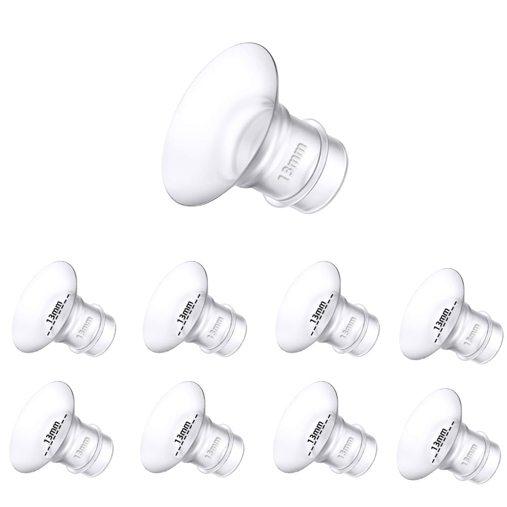 Trymall flange inserts 13mm 8pc set for customizable fit during pumping.