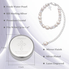 Tryuunion keepsake box with cross engraving for lasting memories