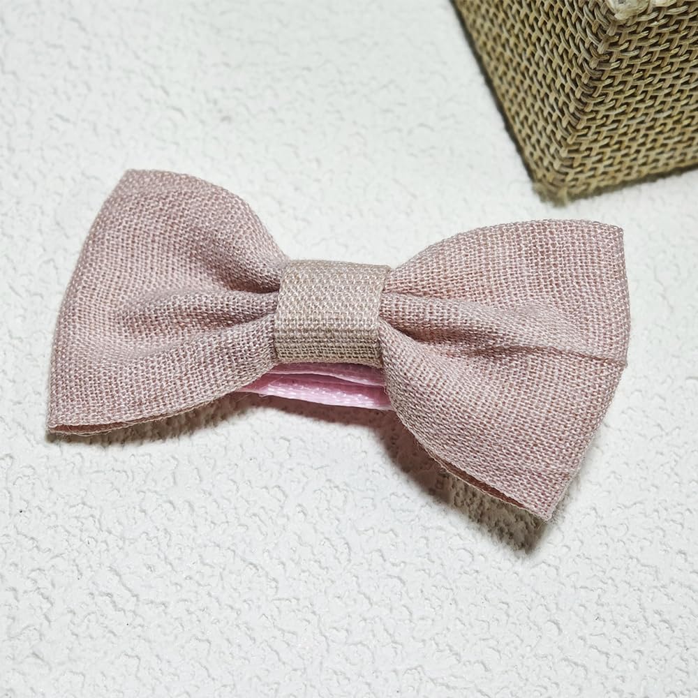 TSACOS 1.5-inch plaid bow clip ideal for kids during activities