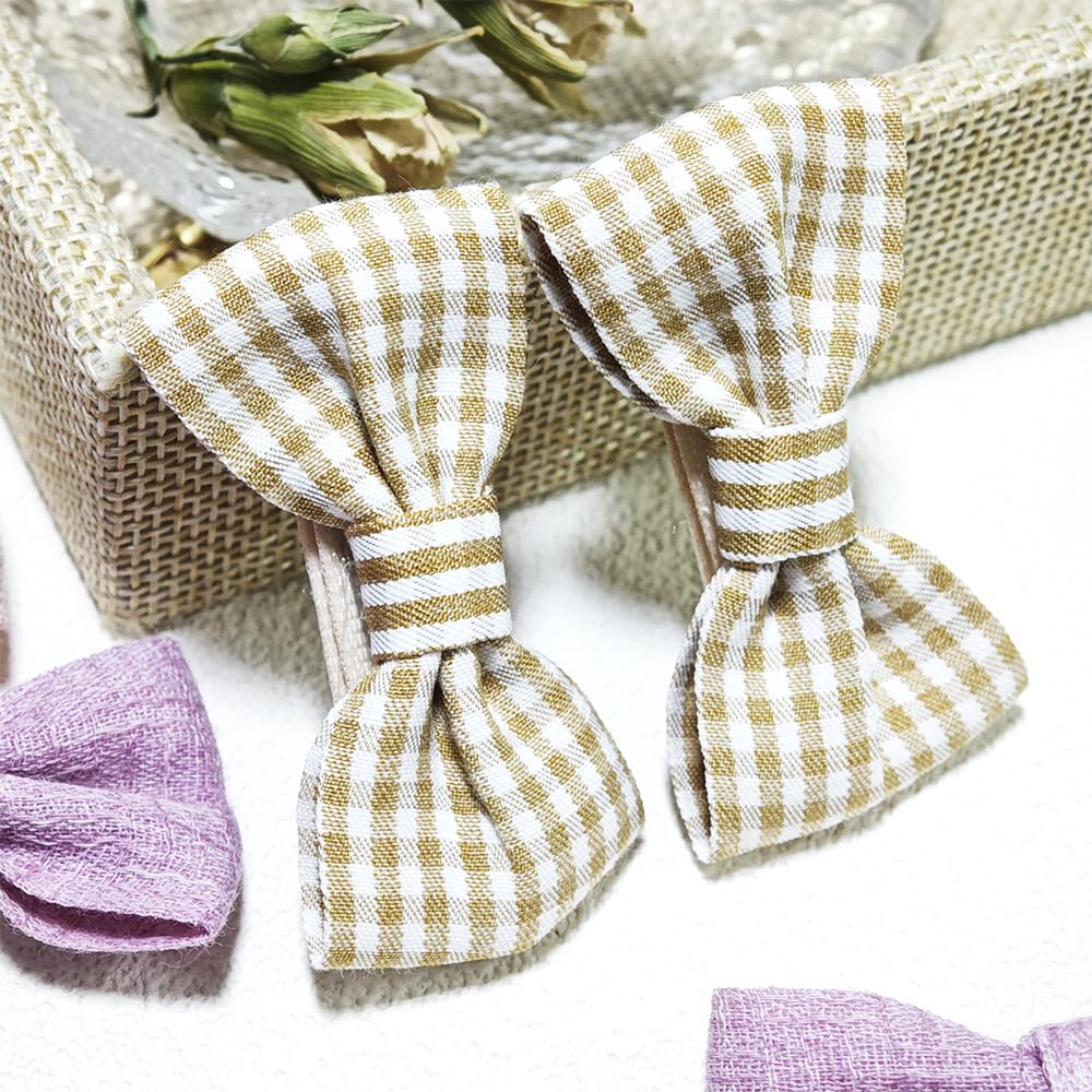 TSACOS pink bow clip in use on toddler for easy styling