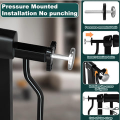 TSAYAWA auto-close feature keeps the doorway secure with hands full.