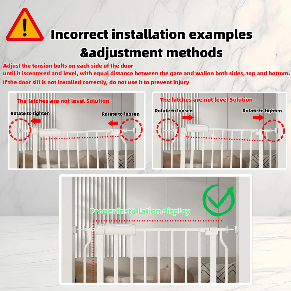 TSAYAWA white finish complements modern interiors while keeping kids safe