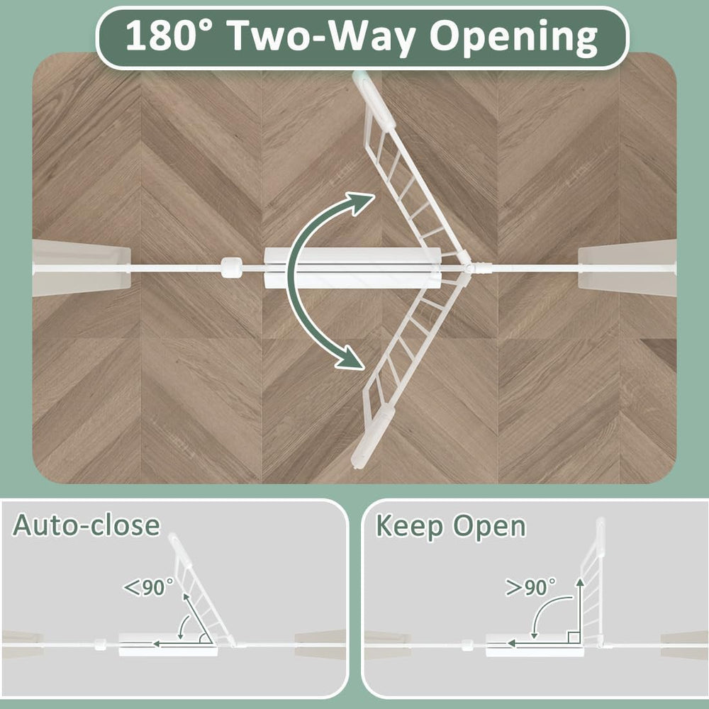 TSAYAWA auto-lock when closing within 90 degrees for safety.