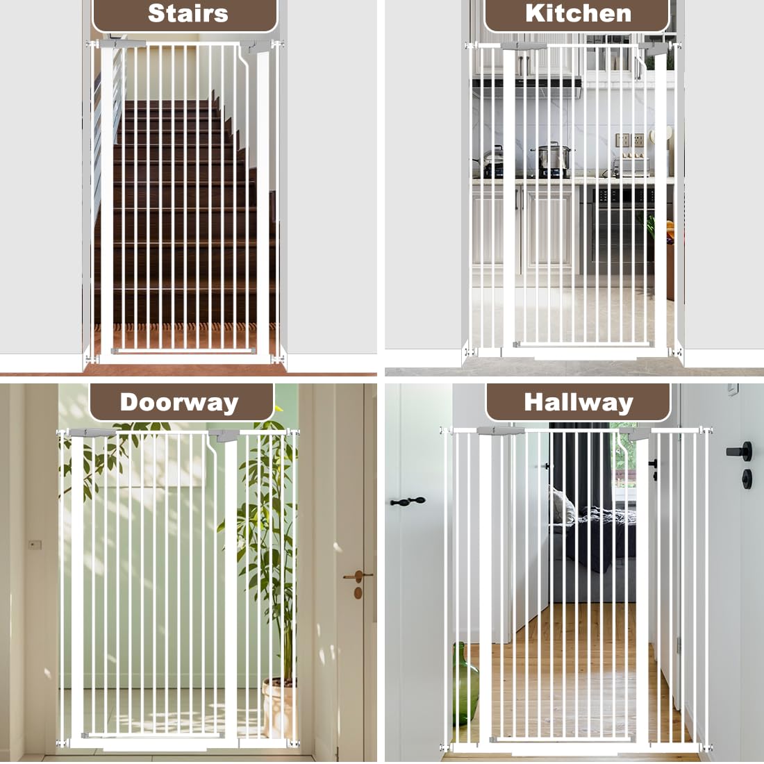 TSAYAWA gate suitable for stairs and doorways in busy homes.