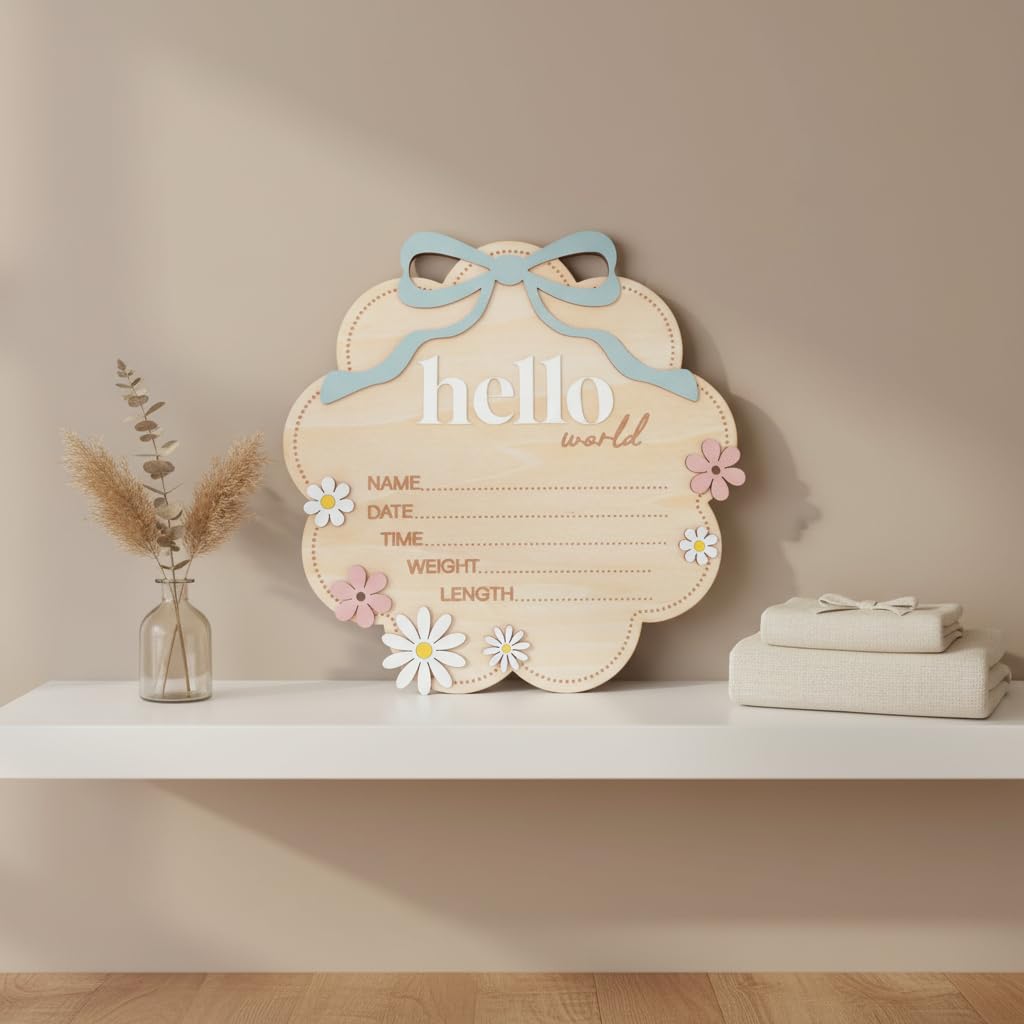 TTMerriwood baby-shower-gift-sign offers a thoughtful keepsake for new parents.