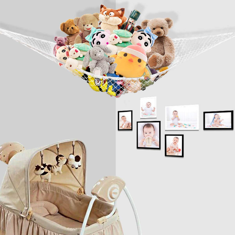 TTSAM hammock mesh toy net triangle structure provides stable mounting and durable storage.