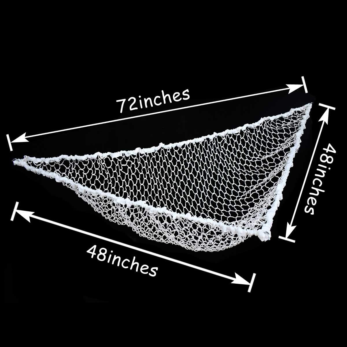 TTSAM mesh net stores dolls, balls, blankets, and plush toys neatly.