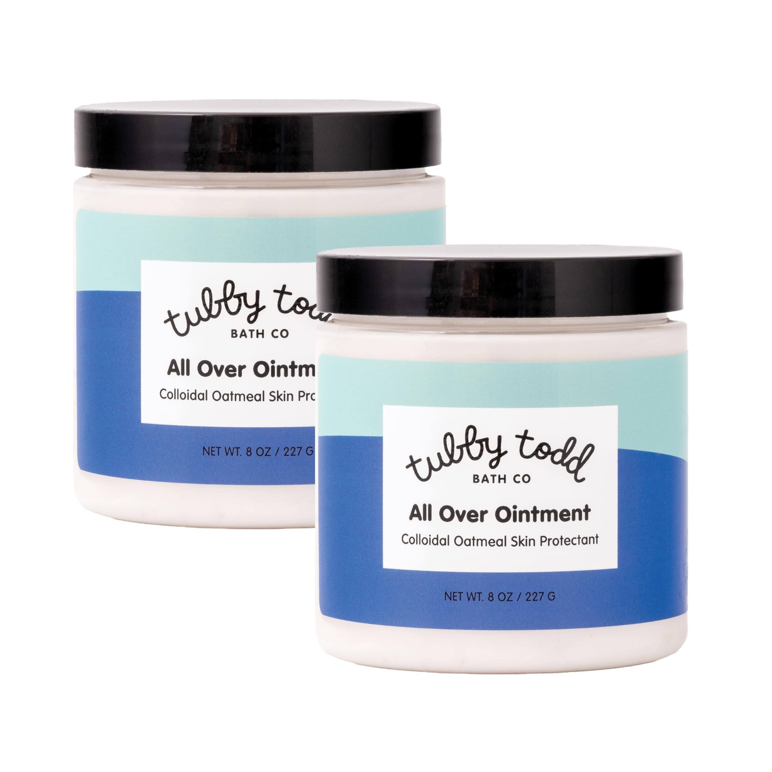 TUBBY TODD All Over Ointment 2-pack front view packaging for easy daily use.