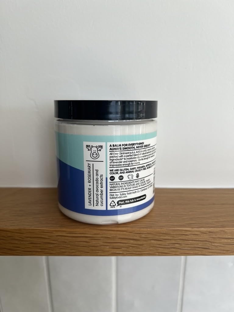 Tubby Todd All Over Ointment packaging and brand label
