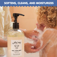 Tubby Todd Lavender Rosemary bottle, soothing scent for calm bath time.