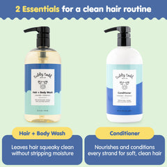 TUBBY TODD Hair Duo baby bath time with gentle lather