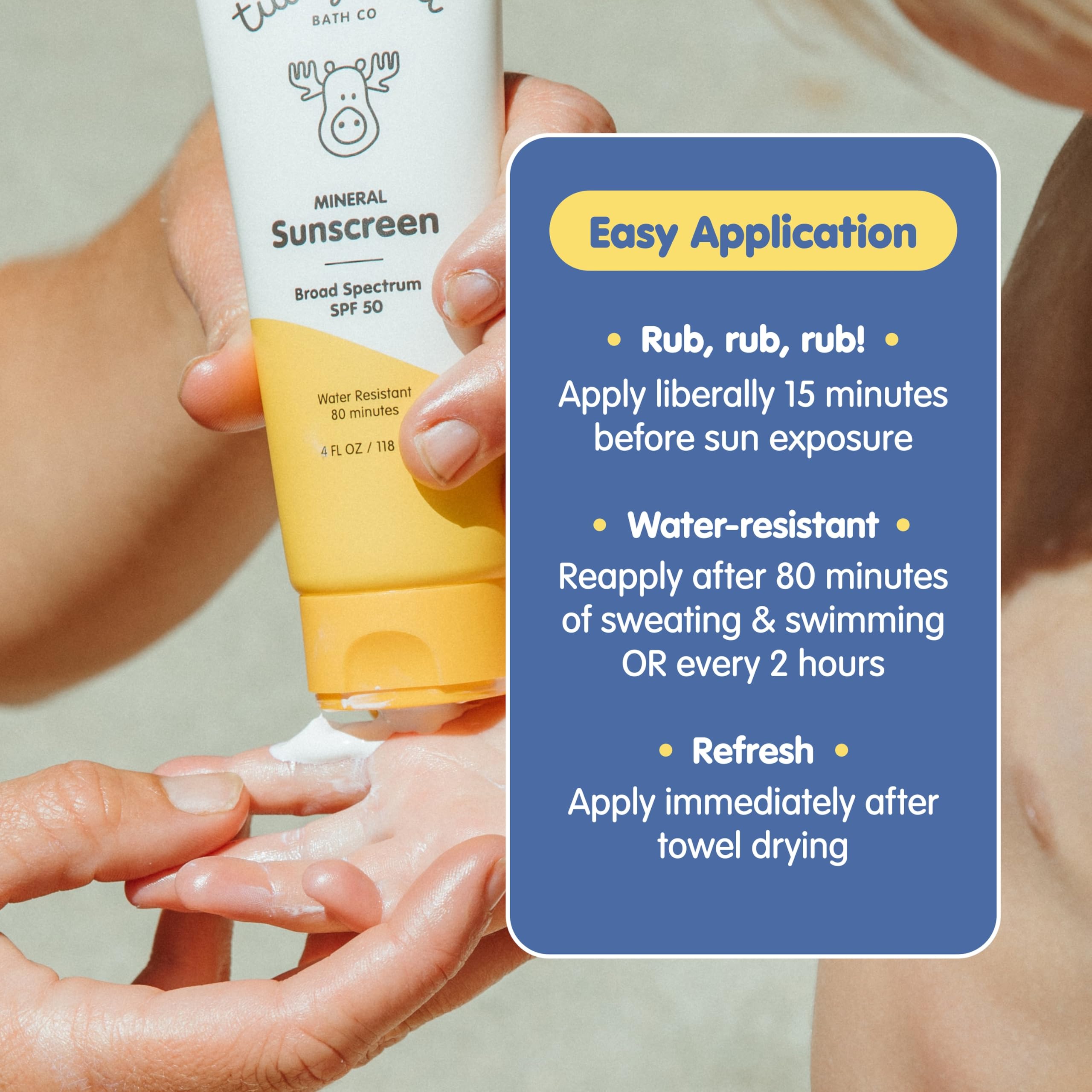 Tubby Todd mineral mist spray demonstrates fine mist for even skin coverage