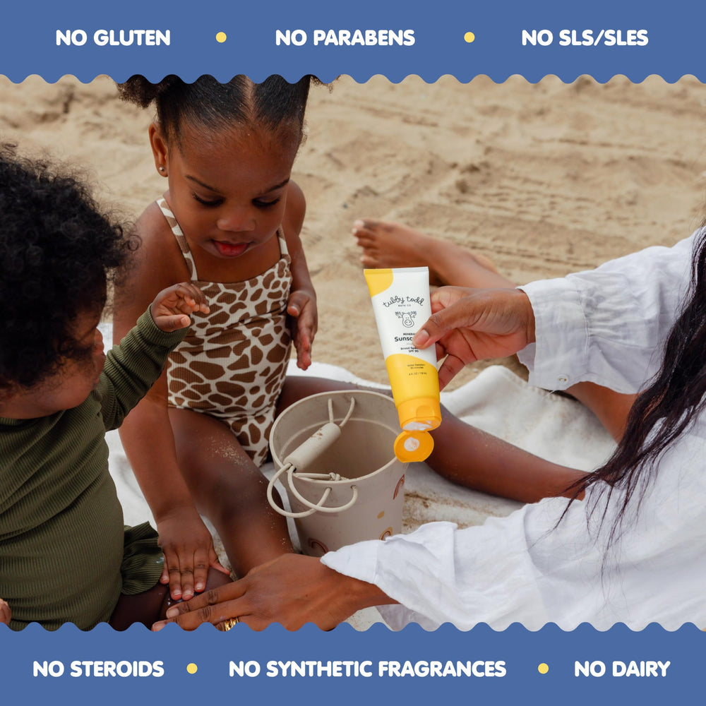 Tubby Todd Mineral Sunscreen gentle for sensitive skin