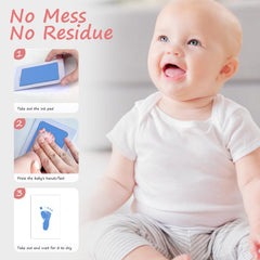 Tubuui Clean Touch Ink Pad closeup highlights safe, residue-free impressions.
