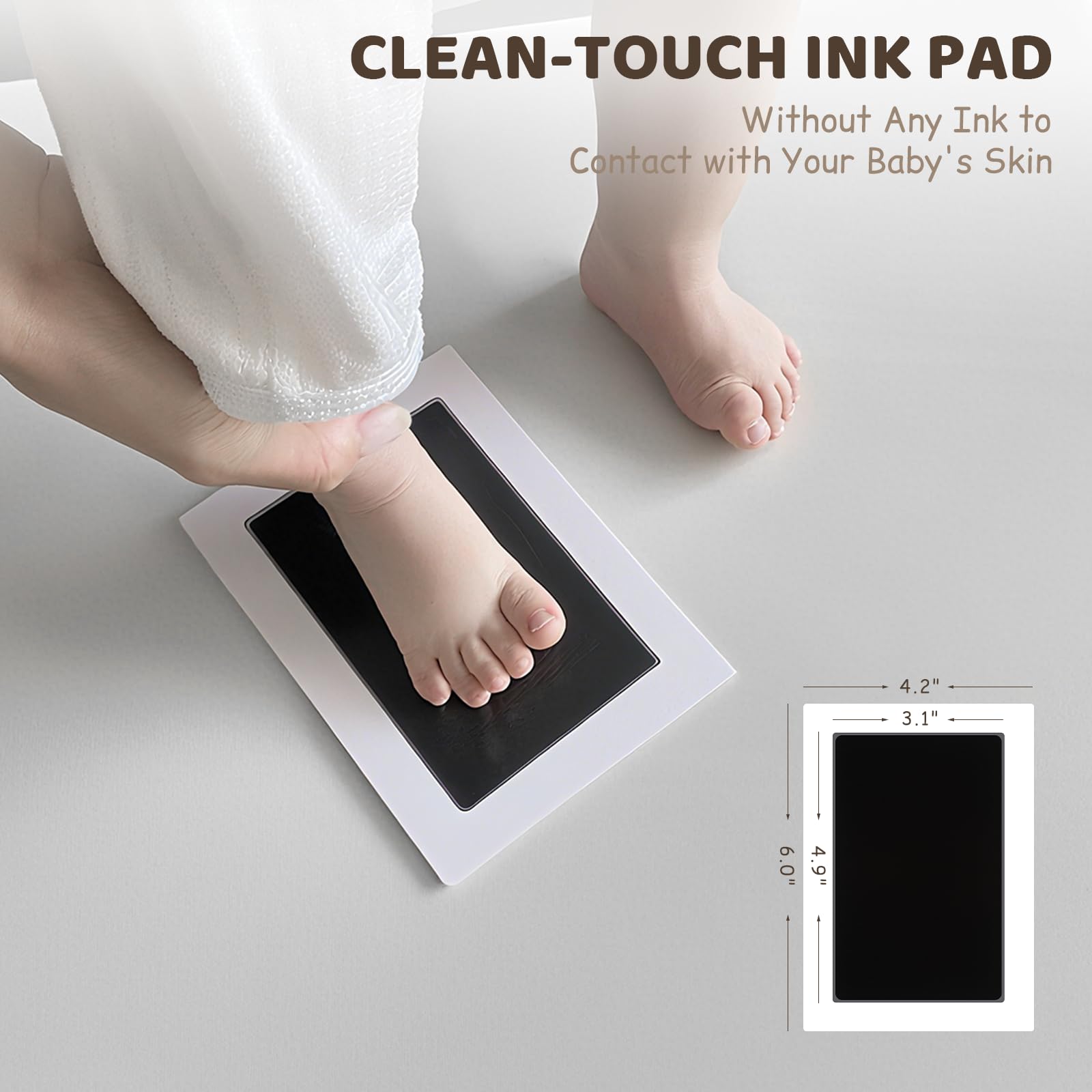 Tubuui Clean-Touch ink pads deliver mess-free vibrant baby prints