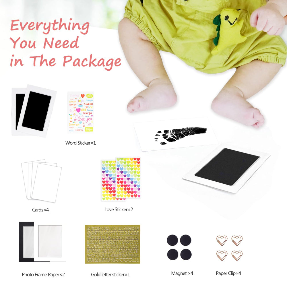 Tubuui dog paw prints kit records a pet paw print and keepsake