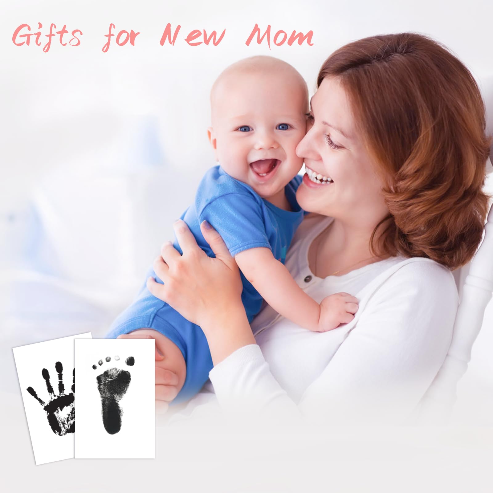 Tubuui inkless pad detail highlighting safe newborn prints.