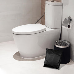 Tuciyke disposal bags with privacy seal to control odors.