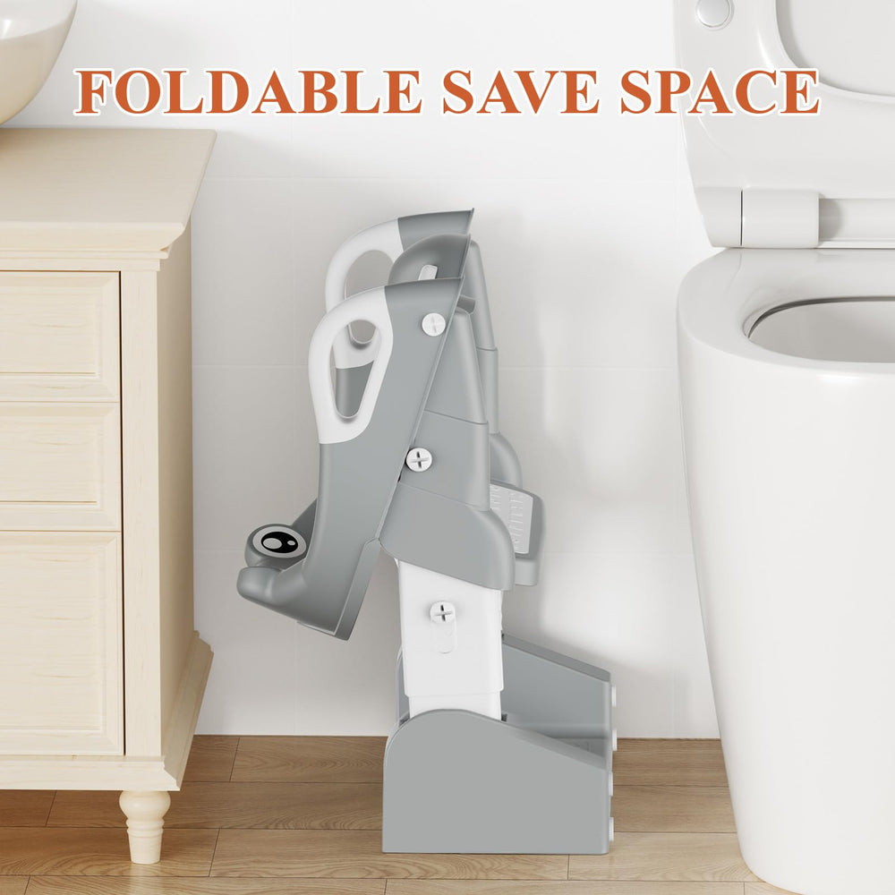 TuckInn Potty Seat fits standard toilets for easy integration.