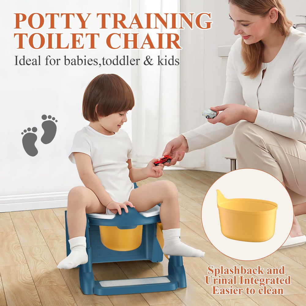 TuckInn potty training seat non-slip base offers stable use.