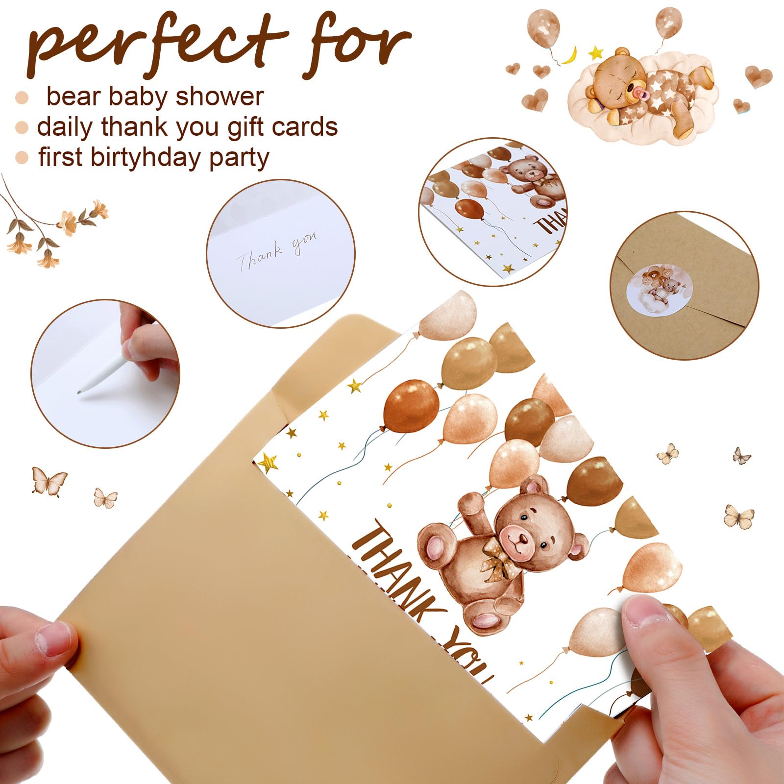 Tudomro 4x6 inch card size ideal for handwritten messages