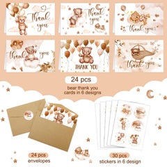 Tudomro blank inside watercolor cards invite personal notes