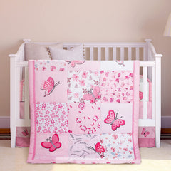 Tudomro butterfly nursery crib bedding comforter for soft naps