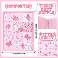 Tudomro fitted crib sheet with snug elastic fit on mattress