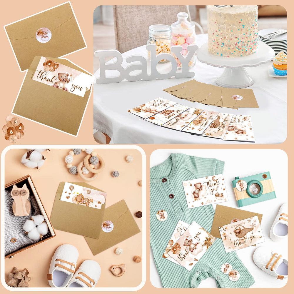 Tudomro white and brown design suits baby showers and birthdays