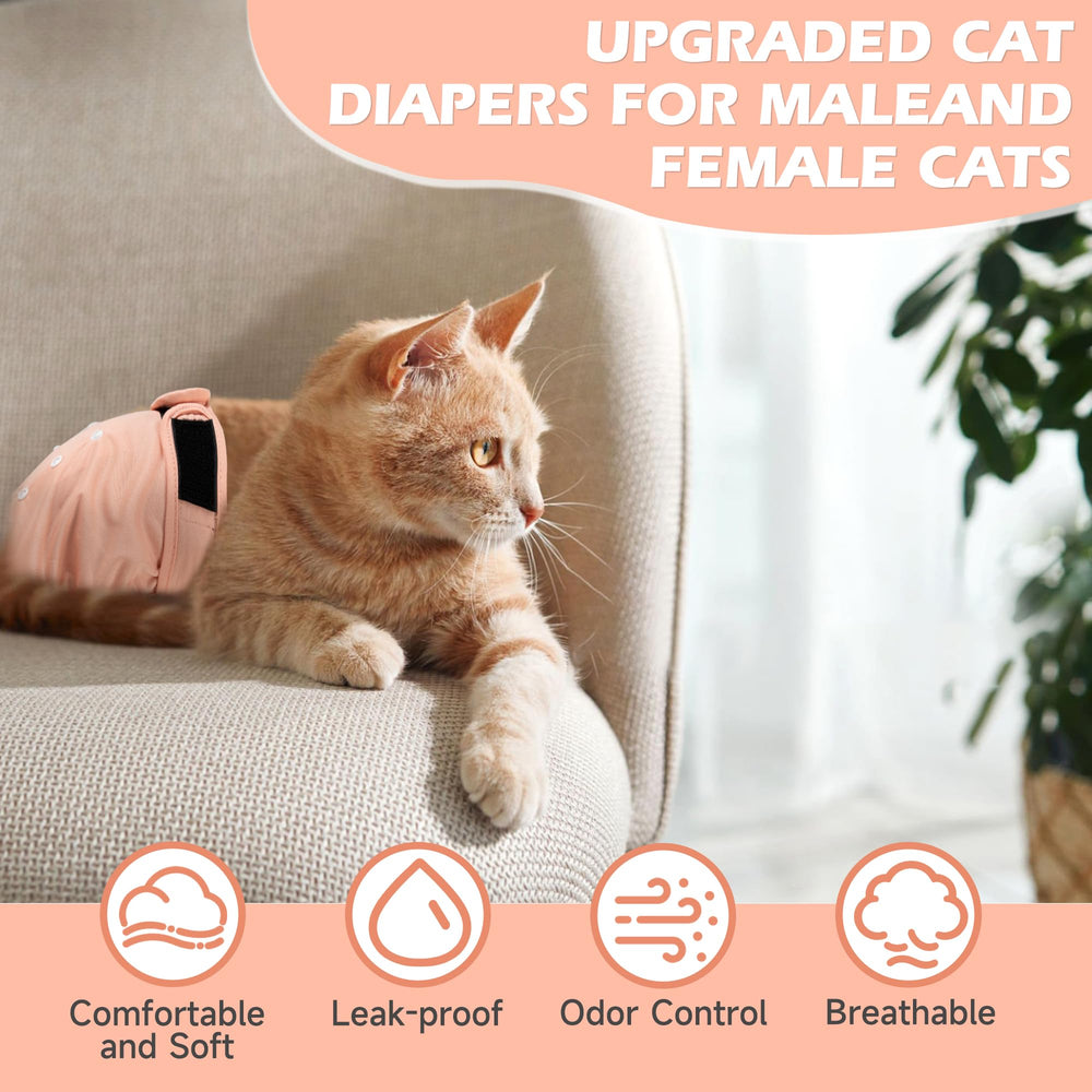 Tuiskusa cat-diapers-breathable-material promotes comfort and air flow