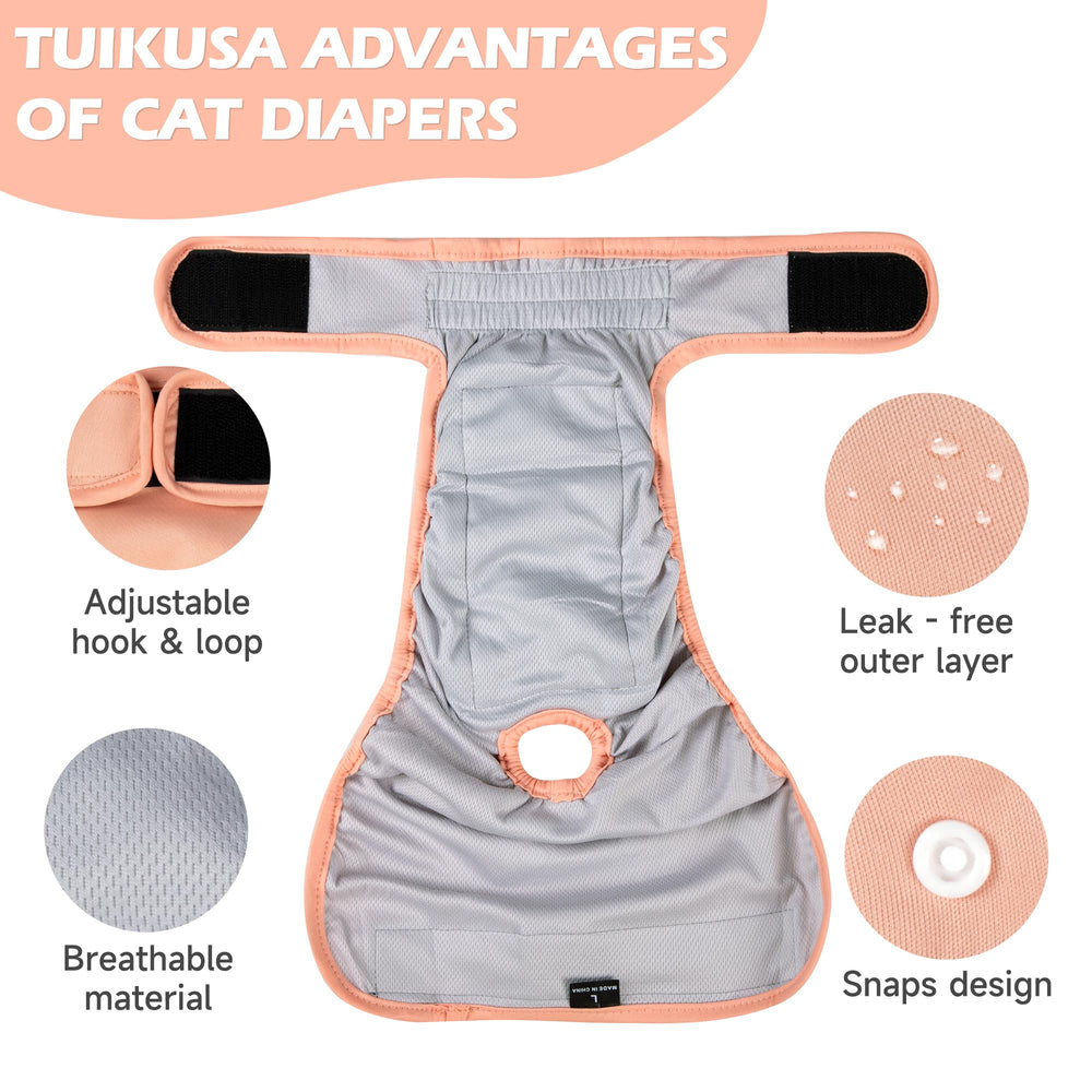 Tuiskusa cat-diapers-durable-materials emphasize repeated washes without losing shape