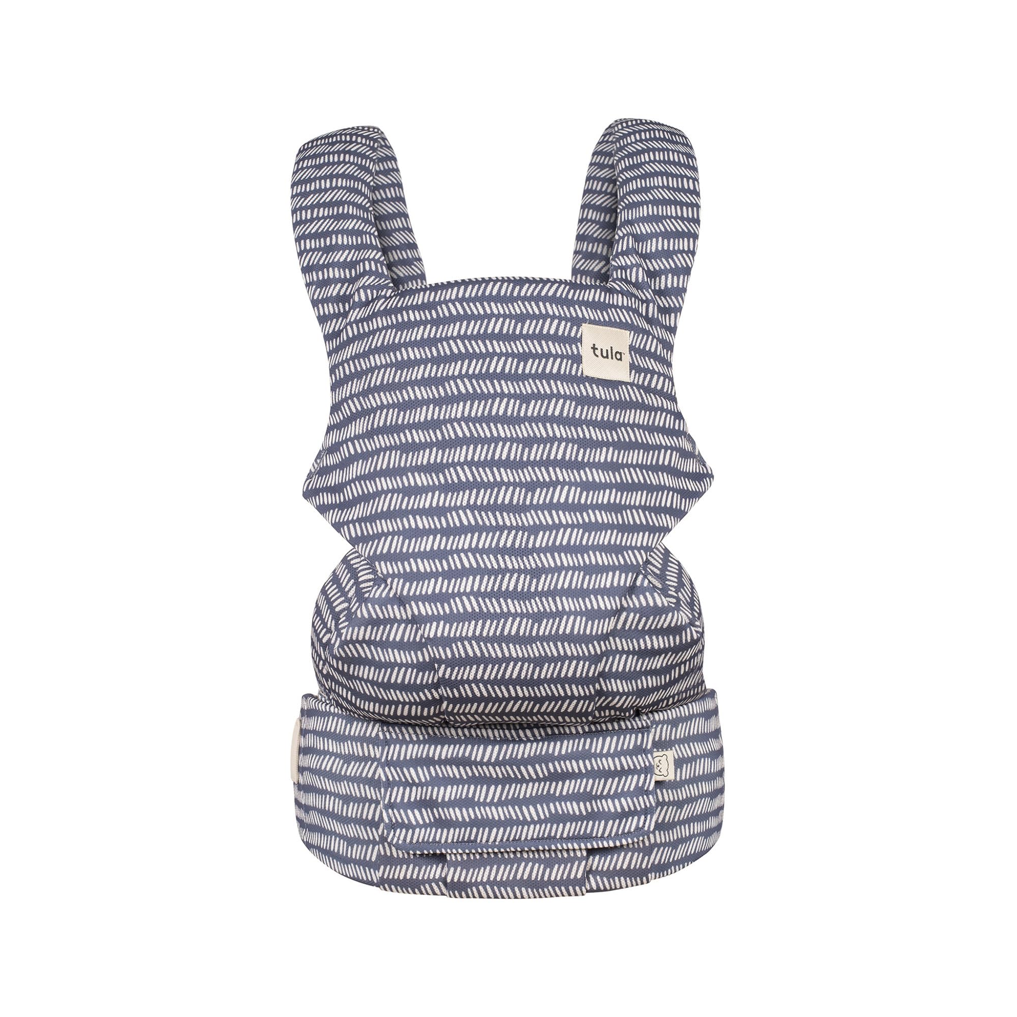 Tula Explore carrier in breathable mesh for all-day comfort.